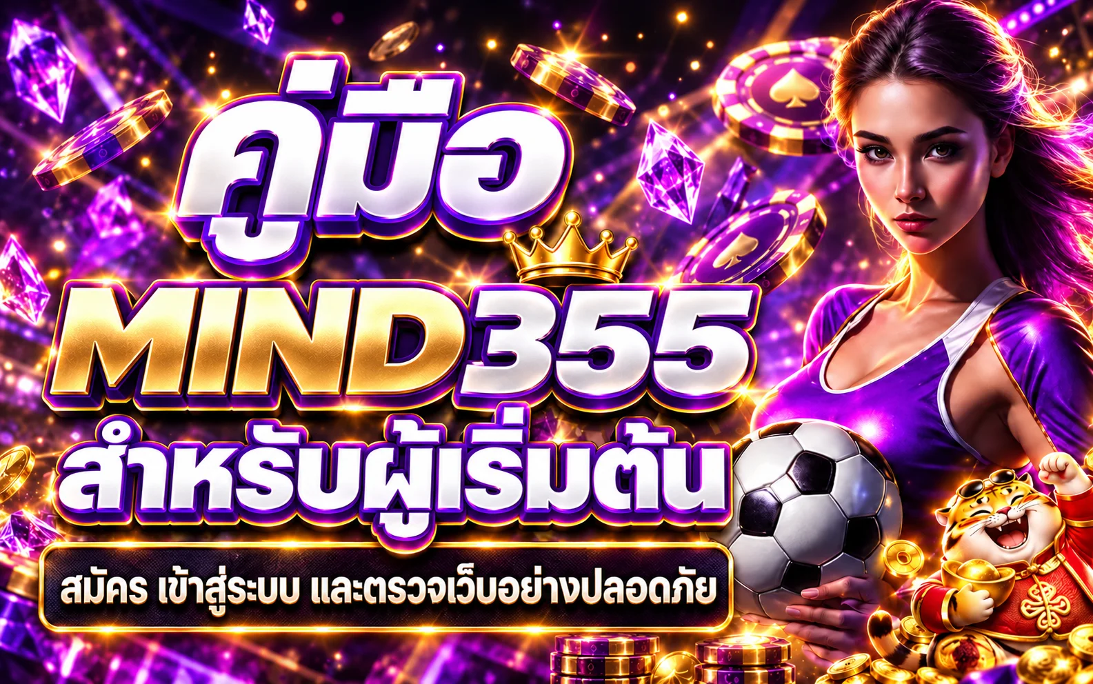 MIND355 คู่มือผู้เริ่มต้น | สมัคร ทางเข้า และใช้งานปลอดภัย